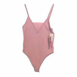 NWT - Cotton Candy Pink Bodysuit Nylon & Spandex